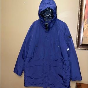 Kenneth cole winter jacket men XL blue